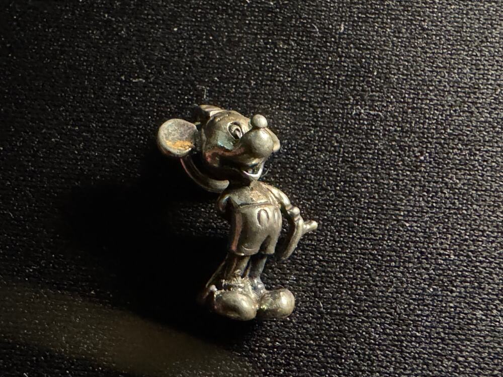 Vintage Disney Mickey Mouse Sterling Silver Charm
